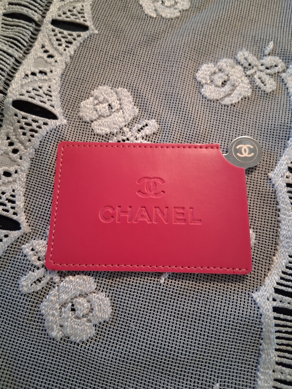 Pink Card Holder